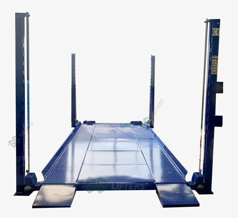 Hydraulic Drive 2700kg Automatic Lifting System Four-Post Vertical Car Parking Lift for Car Storage and Parking Lot Use