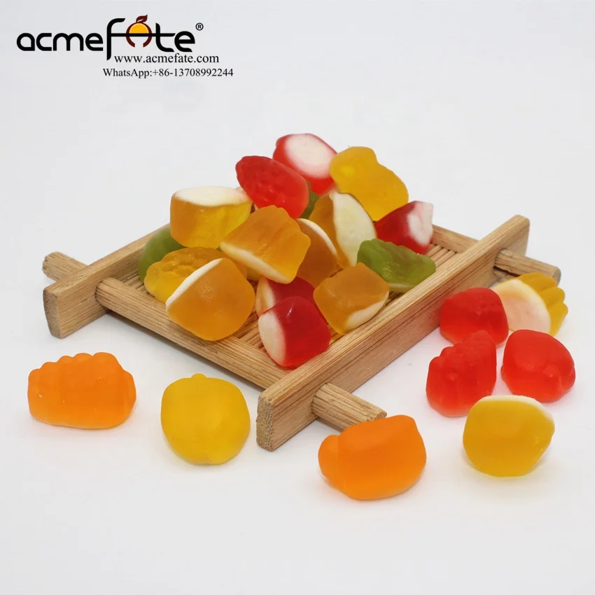 Жевательные мягкие конфеты, ягоды, фрукты, желе, конфеты с говяжьим желатином, OEM, хорошая цена, поставщик, Халяль для повседневной вечеринки