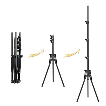 
Professional 1.2M lightweight selfie camera tripod For for smartphone Camera flexible Mobile Metal tripod Stands 