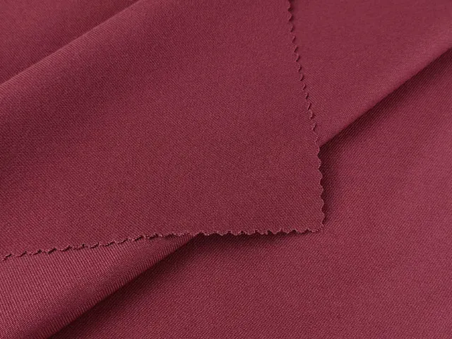 MIZUDA Factory Supply Woven Stretch Twill Fabric Polyester Viscose Soft Free Sample Garment