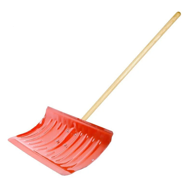 Long Handle fiberglass handle tools aluminum shovel head Snow Shovel
