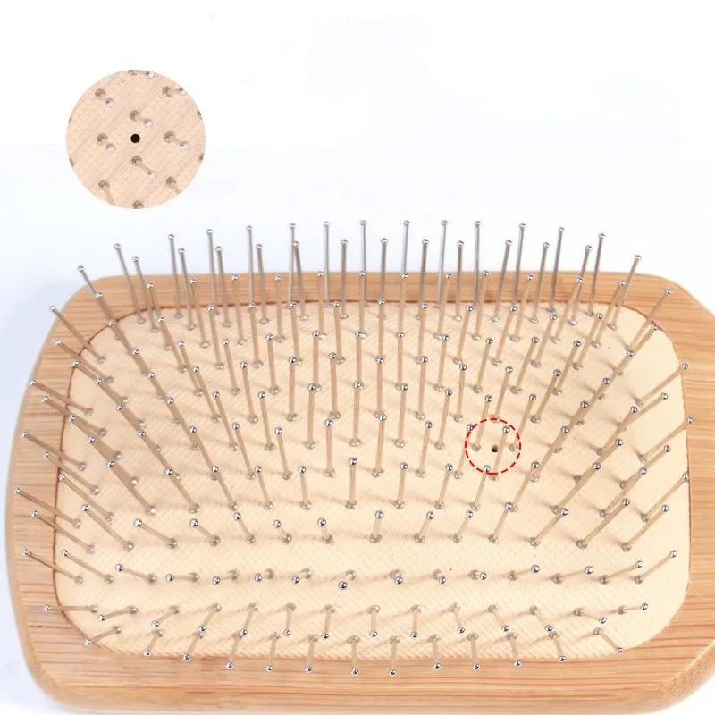 Yaeshii Premium Wooden Bamboo Hair Brush Improve Hair Growth Wood hairbrush Prevent Hair Loss Comb Bamboo Comb Teeth