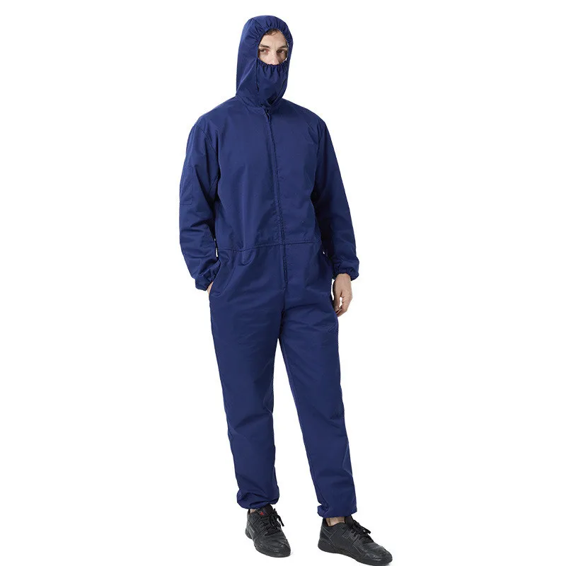 100% Silver fiber double-layer radiation protective coverall for men