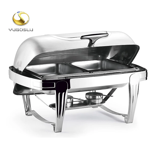 9L factory supply hotel restaurant food Economy Stainless Steel Restaurant Hotel Supplies Buffet Fuel Chafing Dishes