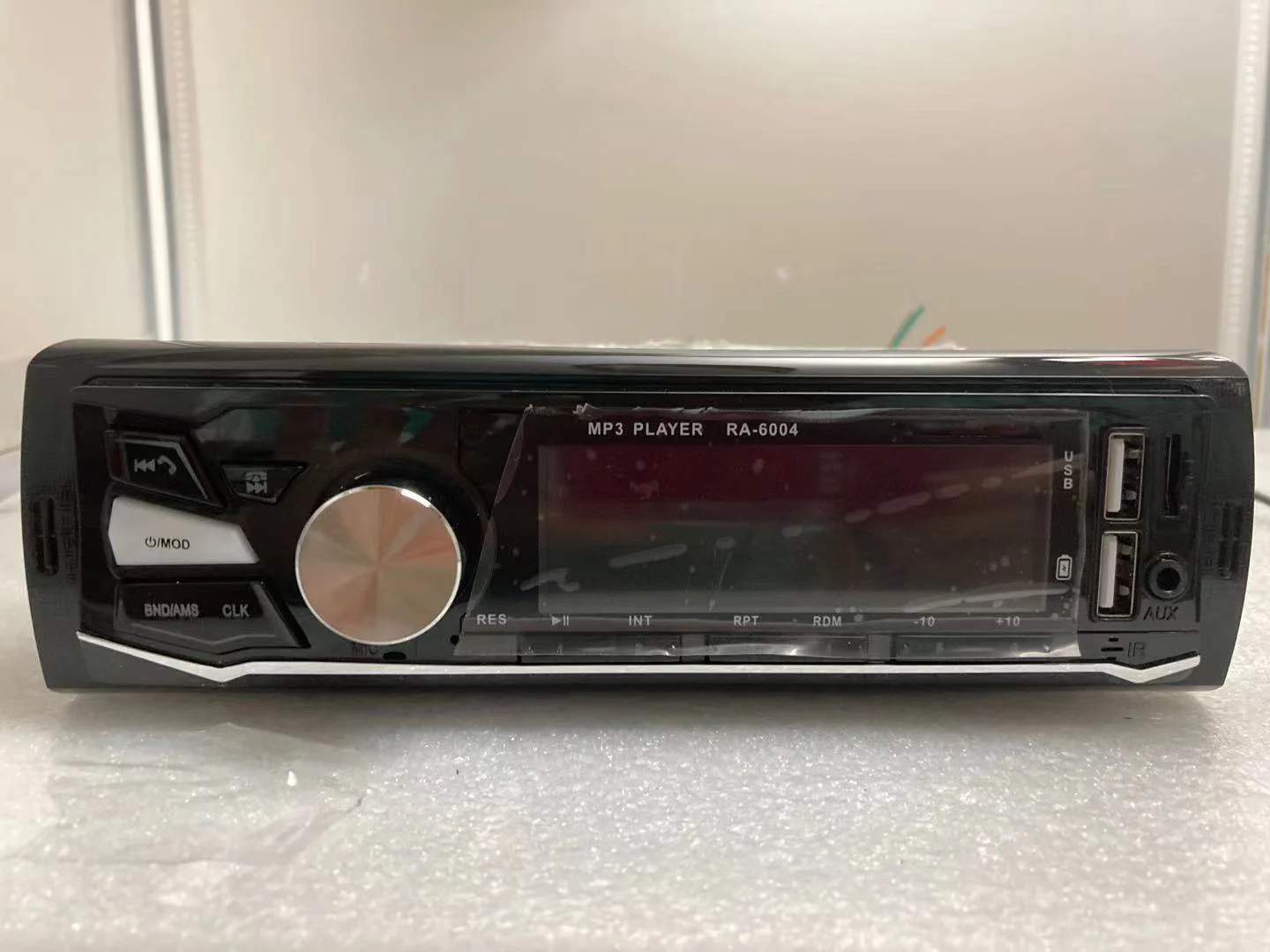 12 в жк-дисплей быстрая зарядка автомобильное аудио двойной USB FM-радио автомобильный mp3-плеер Aux удаленный стерео