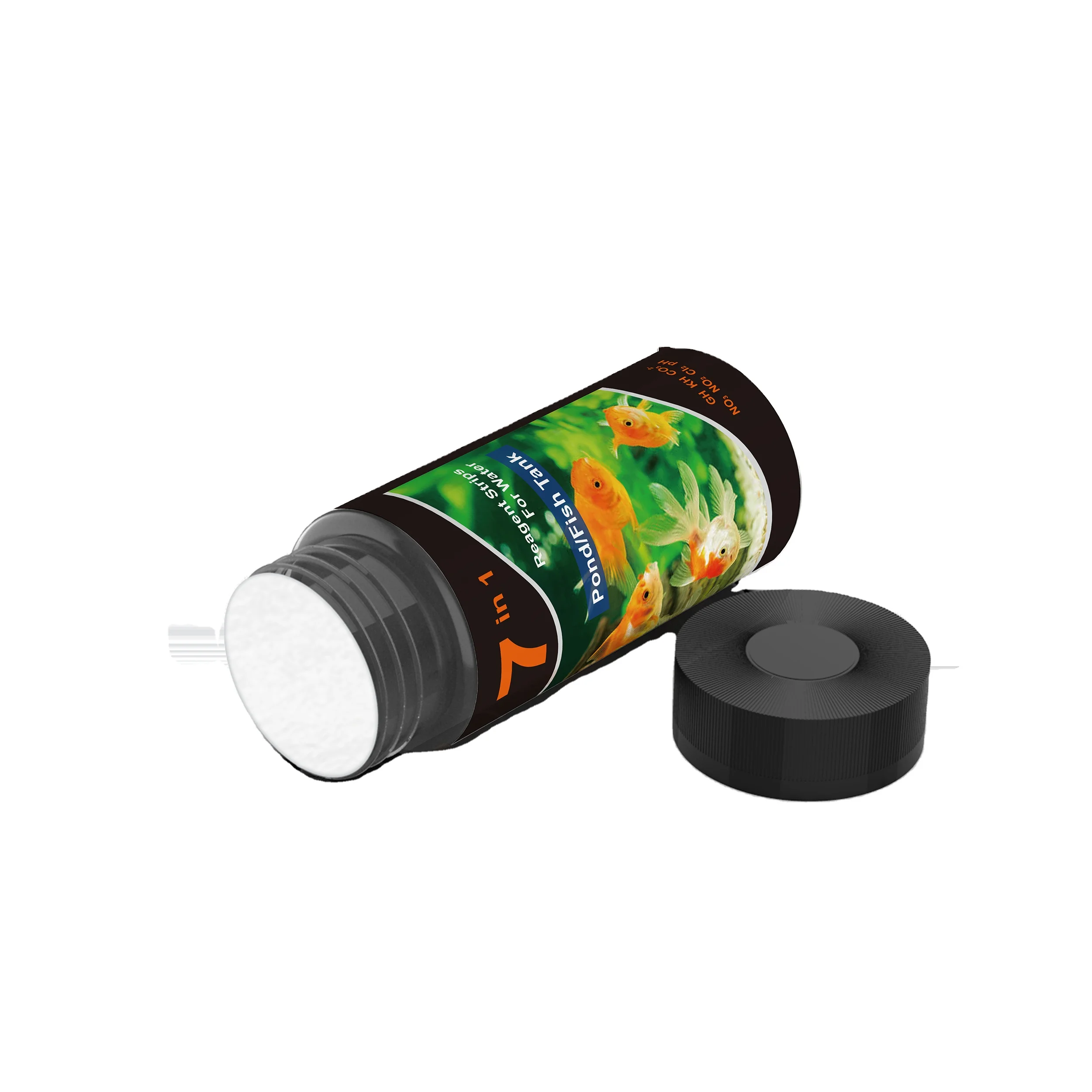Aquarium Fish Tank Water Test Kit Manual Apparatus for Visual Acuity Examination & Pond Ammonia Test Strips