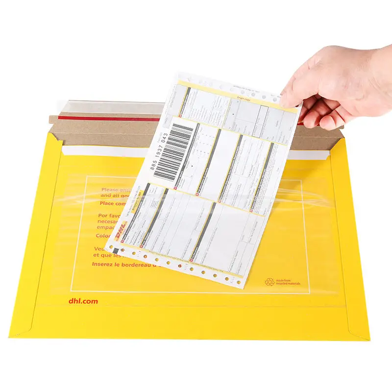 Custom Recycled Biodegradable Kraft Cardboard Padded Mailing Bags Express Shipping Mailer with a Bag