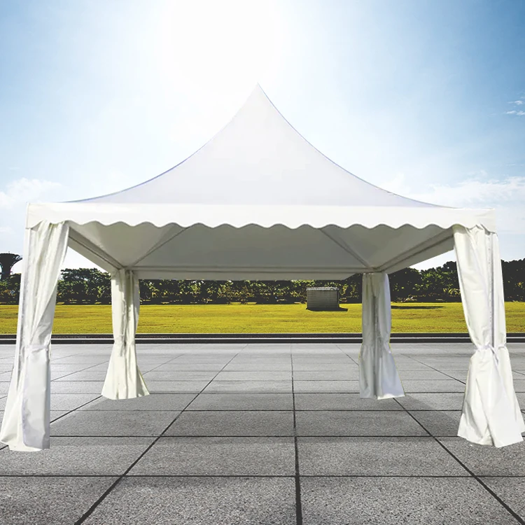 High peak PVC 10X10m tent for wedding rental market