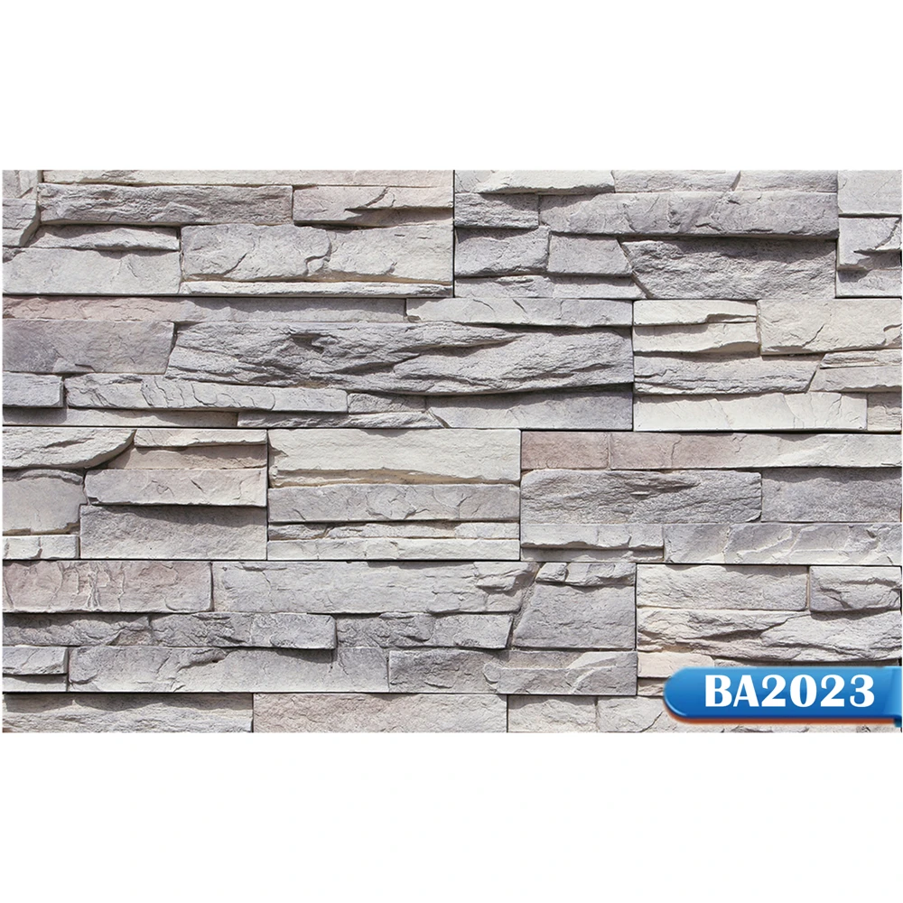 Elcorona BA2023 decorative artificial stone culture stacked stone for wall