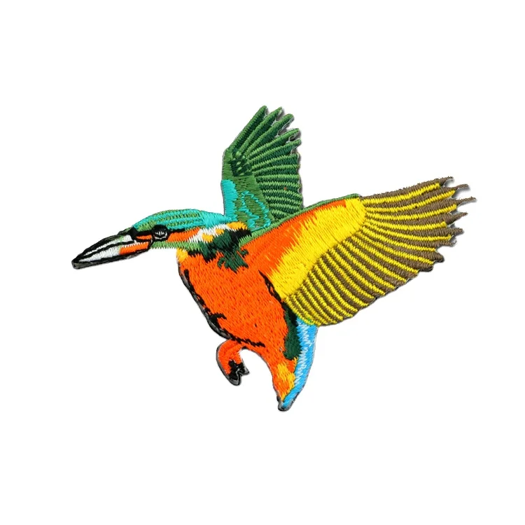 Factory Direct Bird series Embroidered Patch Good-looking Patches For  jackets Applique Custom Patches badge
