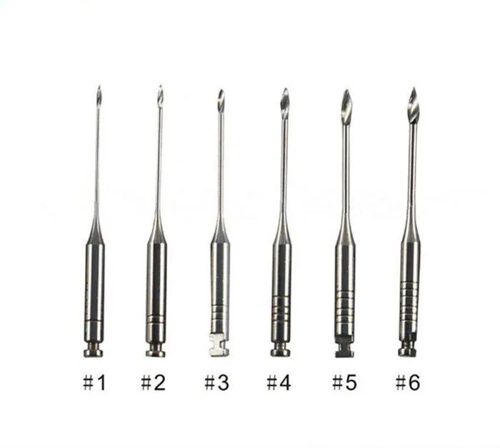 6pcs Dental 32mm Gates Glidden Endodontic files peeso Reamers Drill Burs Endo gate drills Dentist Materials dental lab equipment