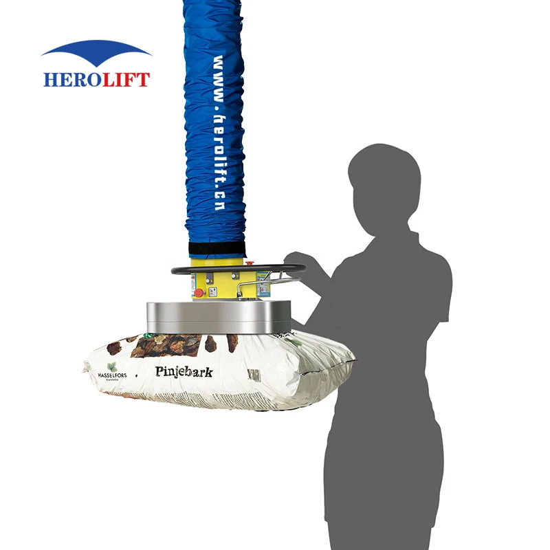 Direct Factory sell quick vacuum lifter to move woven bag for food process factory