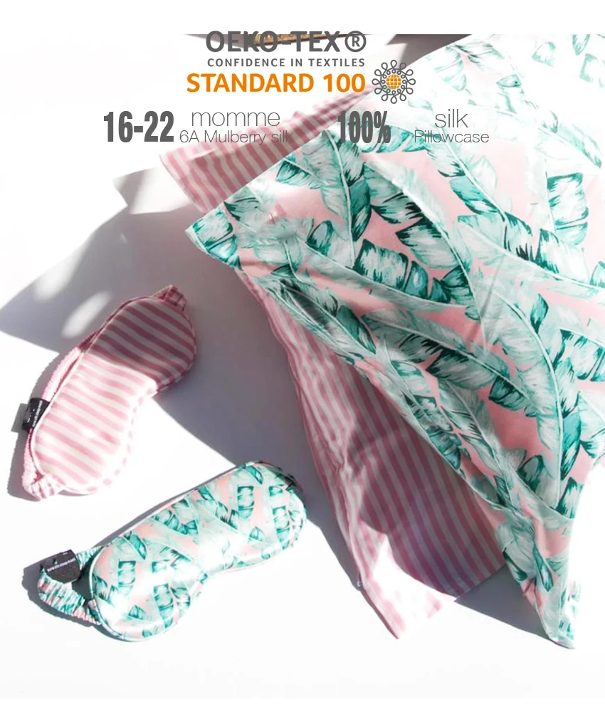 Eye Mask Silk Eye Pillow for Sleep OPP Bag Woven Adults Solid Grade a 100% Silk Custom Logo Accepted Silk Eyemask 750 0-0.5 Kg