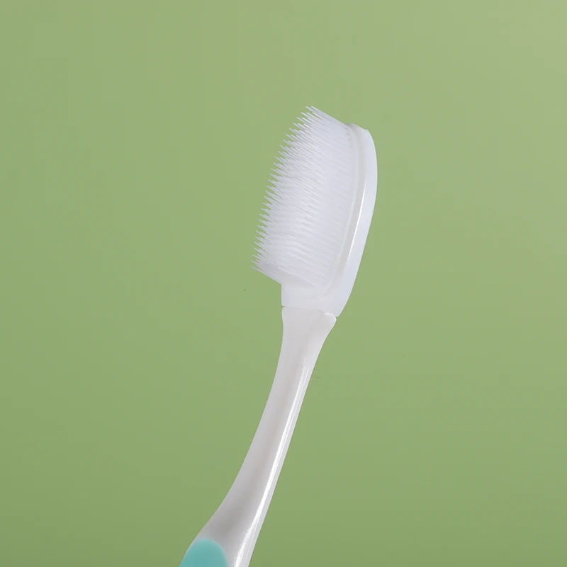 Yangzhou adult toothbrush double colour Nano adult toothbrush soft bristle adult toothbrush