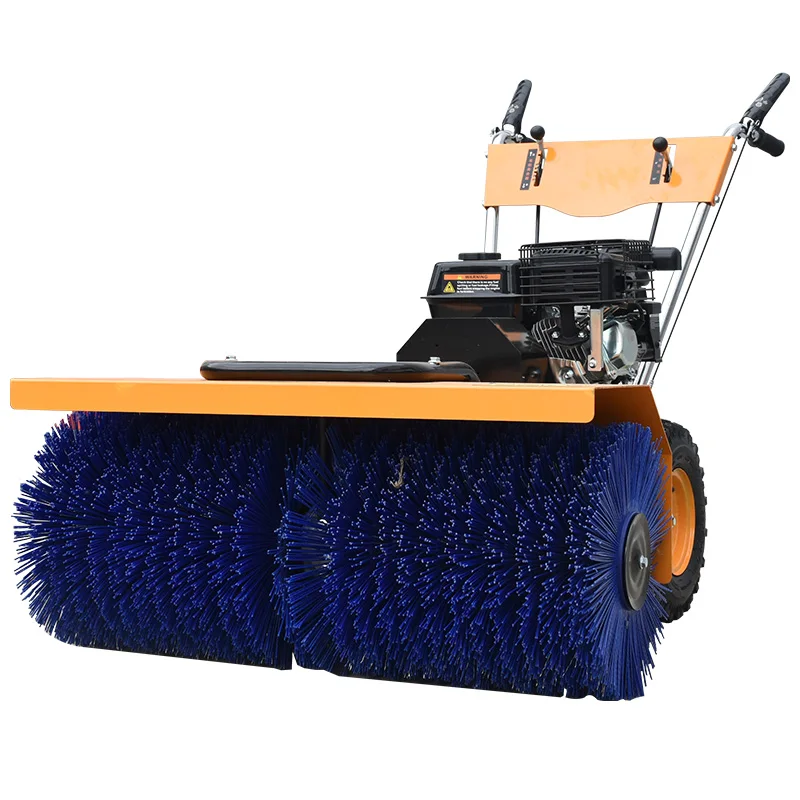 13HP Gasoline Snowblower Snowplow Sweeper Machine Electric Start New Condition for Farm Use