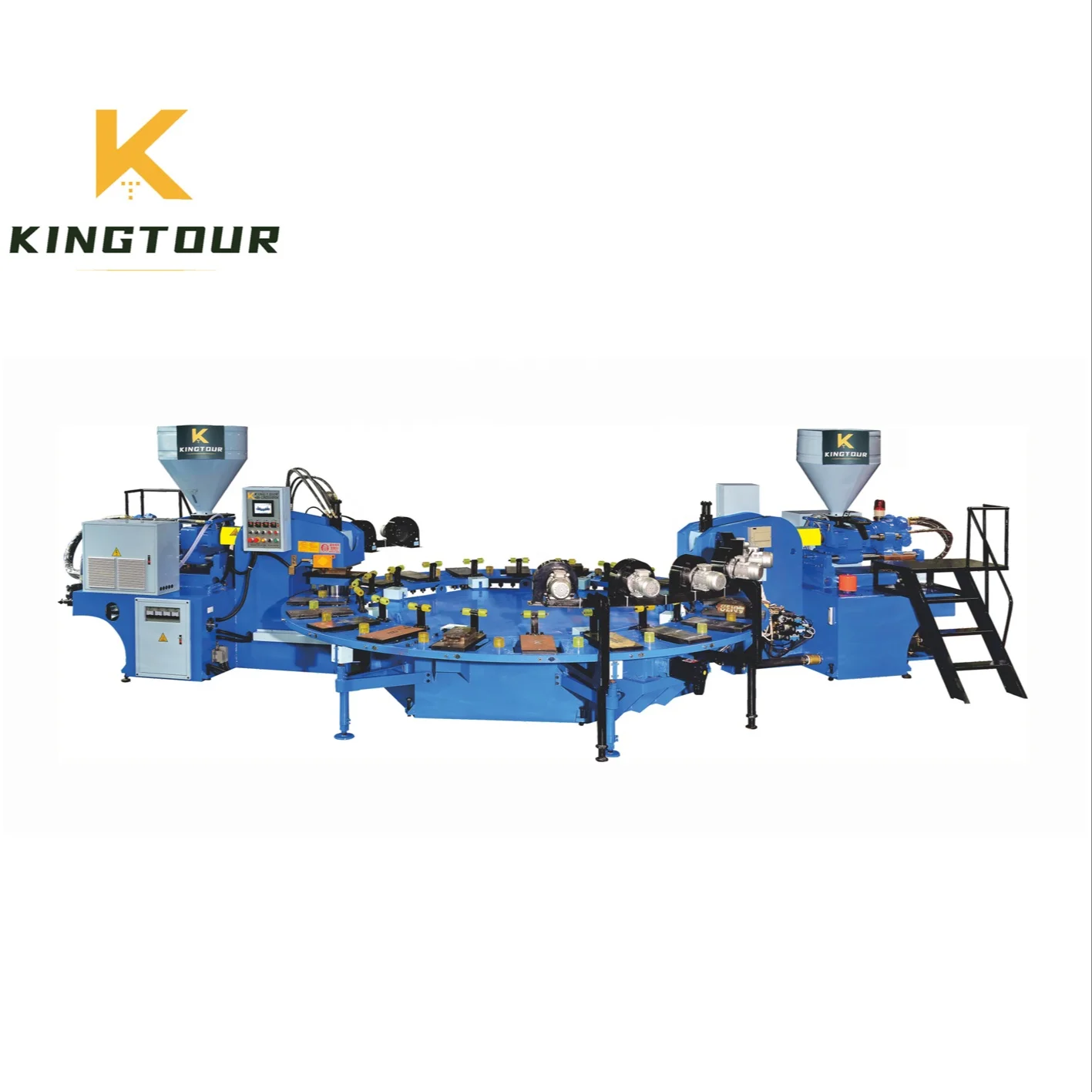 KT-8682 Static Injection Molding Machine for Making PVC TPU TR TPR Shoe Sole