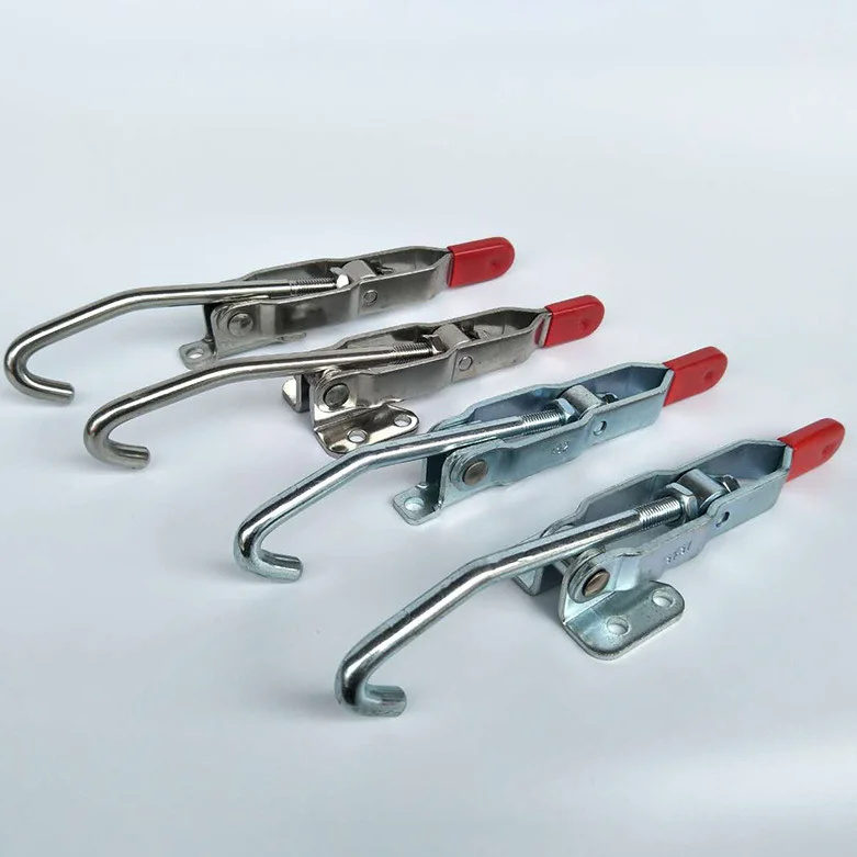 Customized adjustable quick release toggle clamp stainless steel hasp lock heavy duty latch toggle clamps