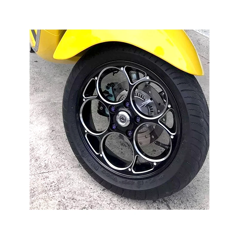 Низкая цена 3 0x12 дюймов 300CC алюминиевого сплава мотоциклетной езды обода колеса скутера диски Запчасти для Vespa Sprint 300