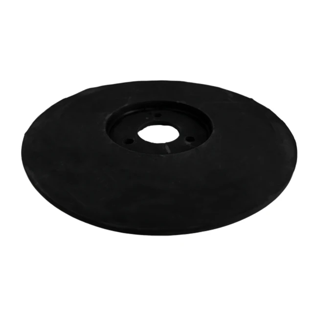 Factory direct sales 9mm can be customized thickness insulation high hardness round with holes rubber shock absorption pad