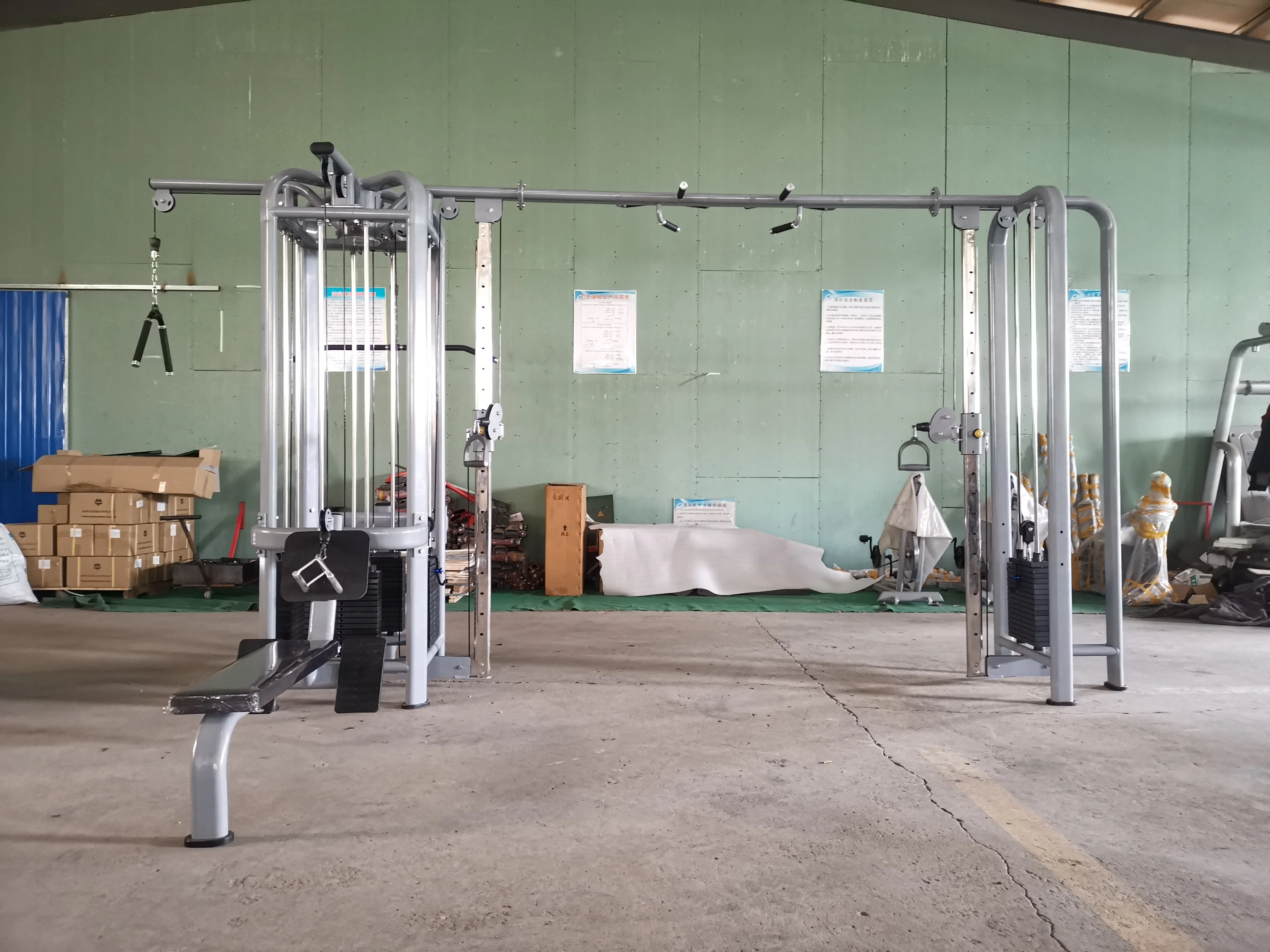 Professional Exercise Fitness Machine Commercial Gym Equipment Multi-functional Trainer 5 Station