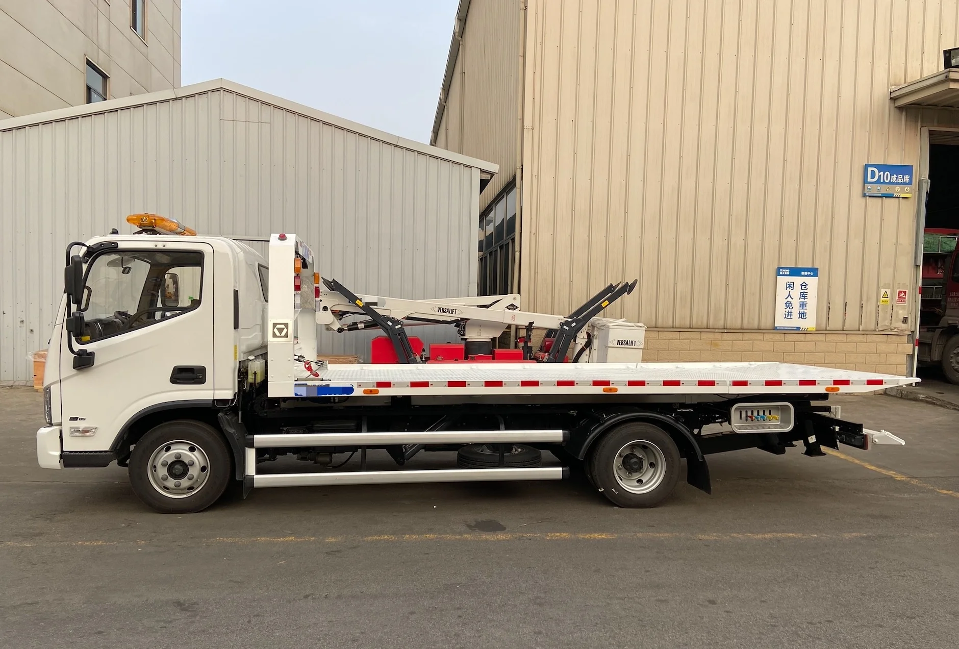 China tow truck foton aumark 4x2 5 ton 8ton Euro III diesel flatbed wrecker for