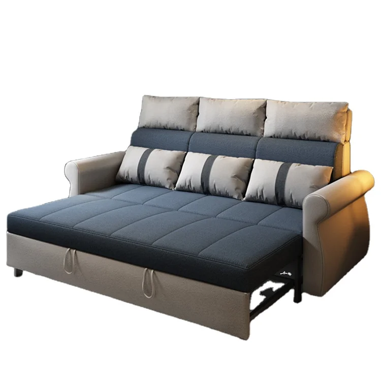Простой Скандинавский дизайн, Многофункциональный складной диван-кровать, оптовая продажа с фабрики, современный диван для гостиной, мебель для дома, американский стиль, дерево
