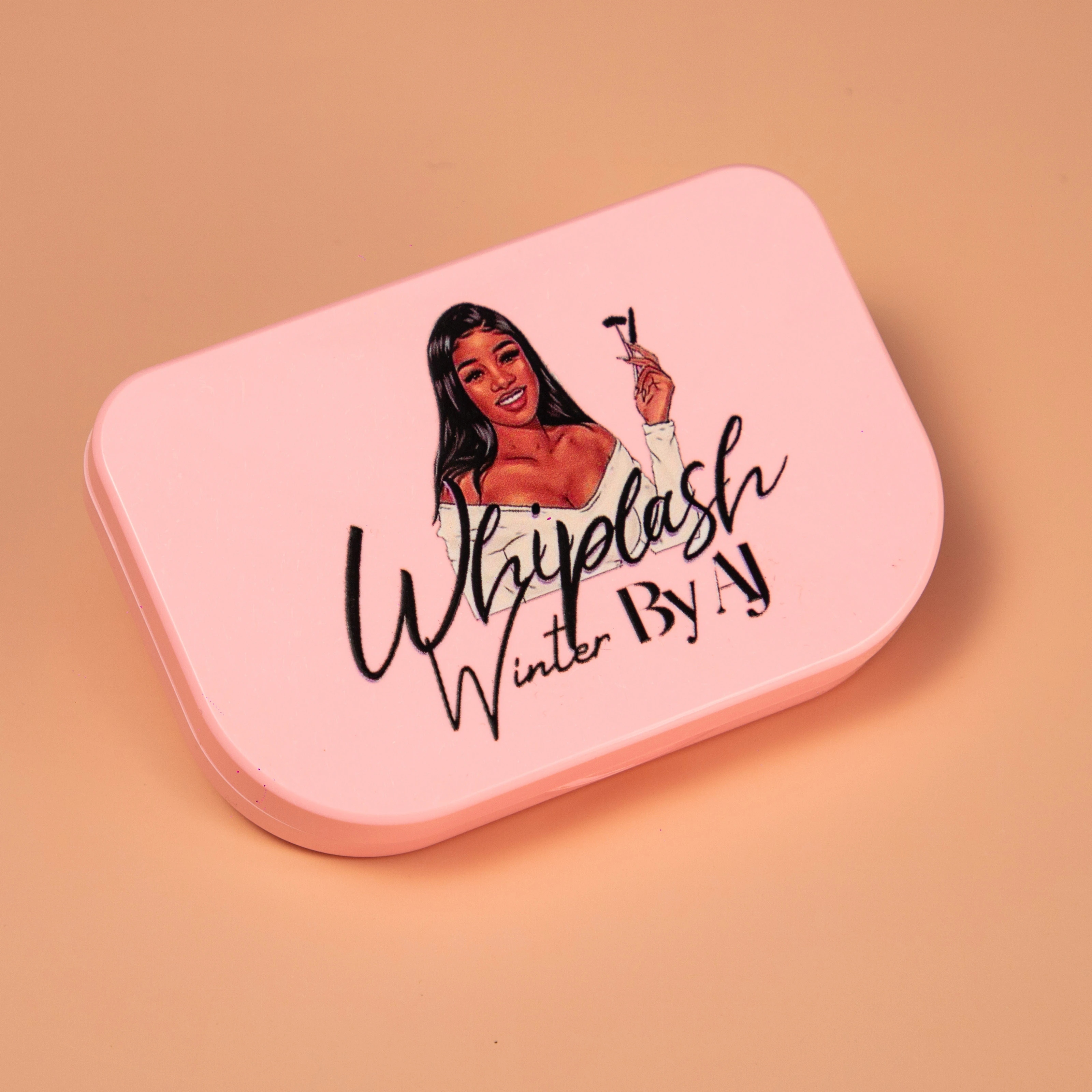 
High quality baby pink eyelash box packaging eyelash vendor customized 25mm mink lashes vendor for mink eyelash packaging 