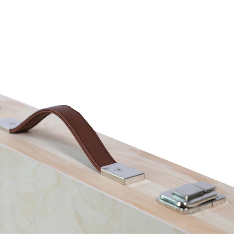 Wooden Box Drawing Art Set For Kids Super Artist Tool Kit