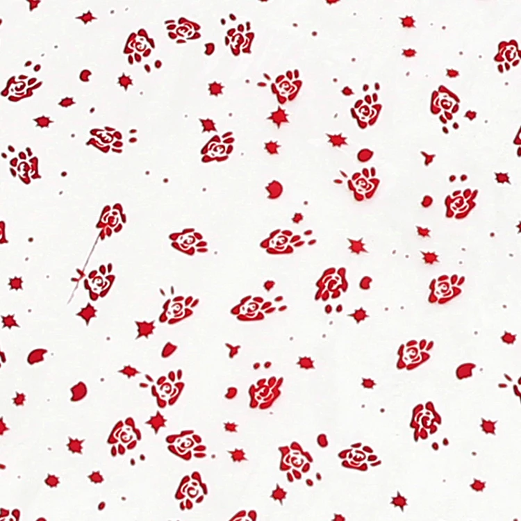 New Arrival Special Design Star Cellophane Floral Wrapping Paper Cellophane Paper Sheets