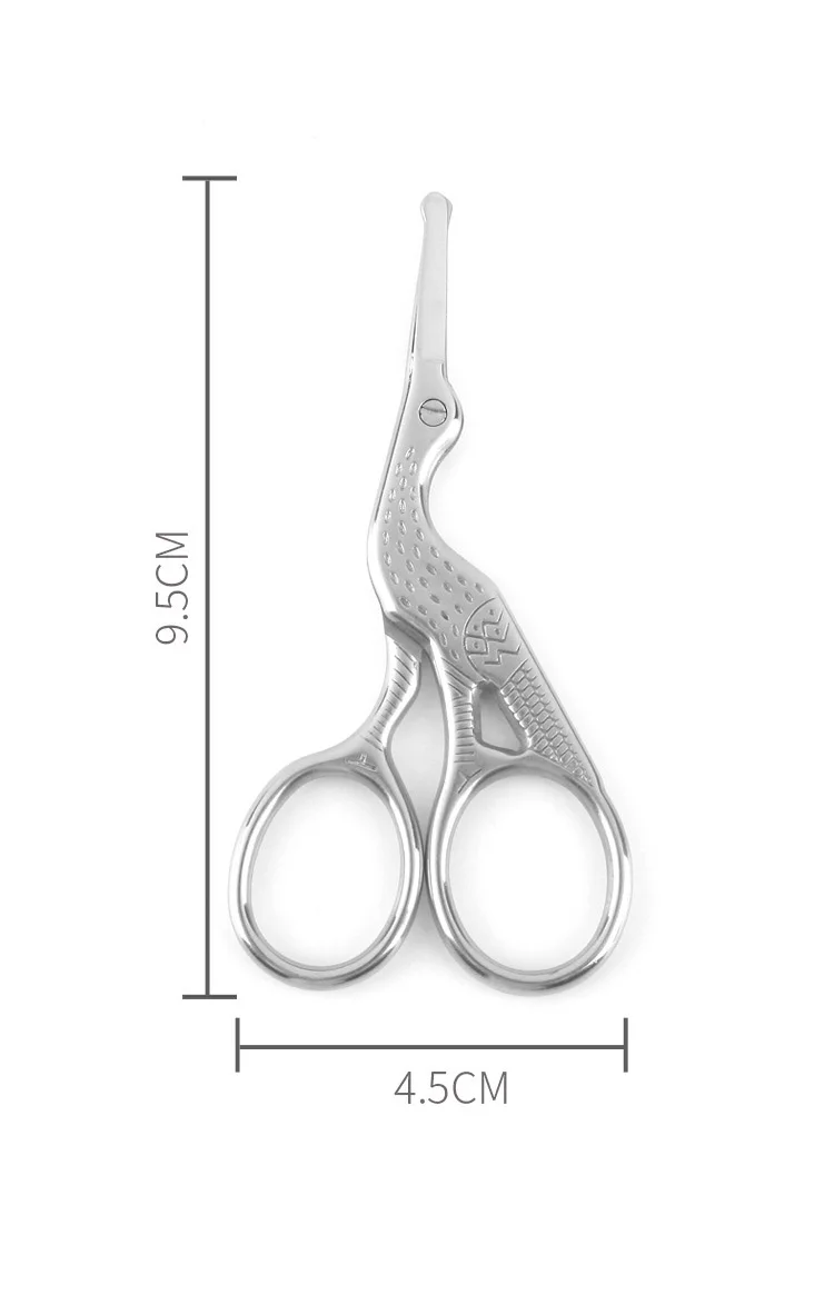Stainless Steel Mini Makeup Beauty Scissors Cuticle Eyebrow Trimming Eyelash Extension