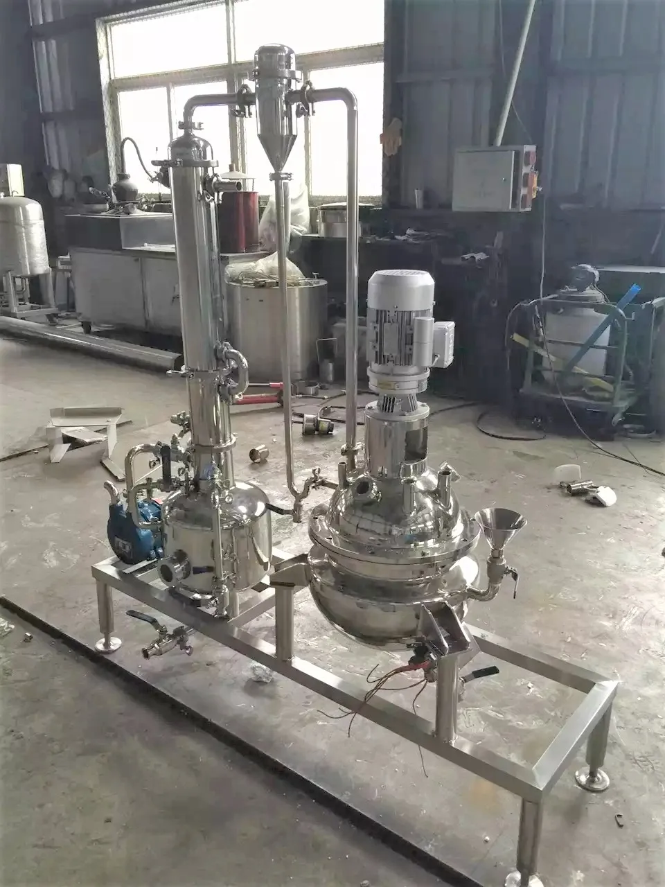 Reactor Tank System 1000 L Continuous Stirred Tank Reactor Chemical Reactor