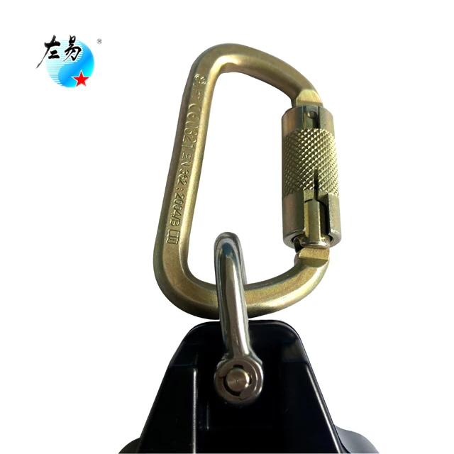 industrial heavy devices for roof climbing vertical equipment 140kgs load fall protection 5 meter equipo de rescate con cuerdas