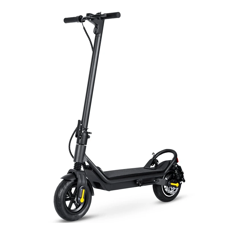 Trusted Business Adult 10 Inch Dual-drive Front And Rear Shock-absorbing Moped Electric Kick Scooter