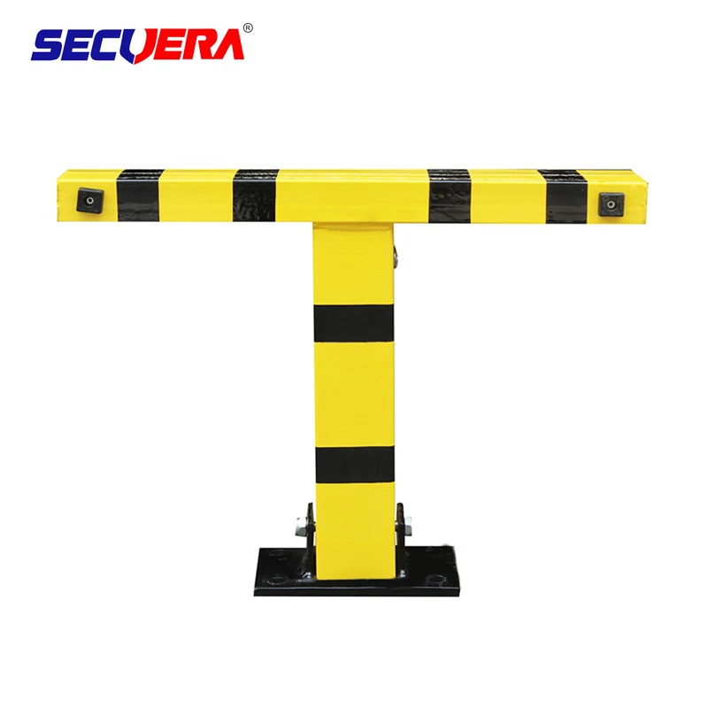 Durable And Portable Steel Manual Car Parking Space Lock, Folding Safety Parking Barrier