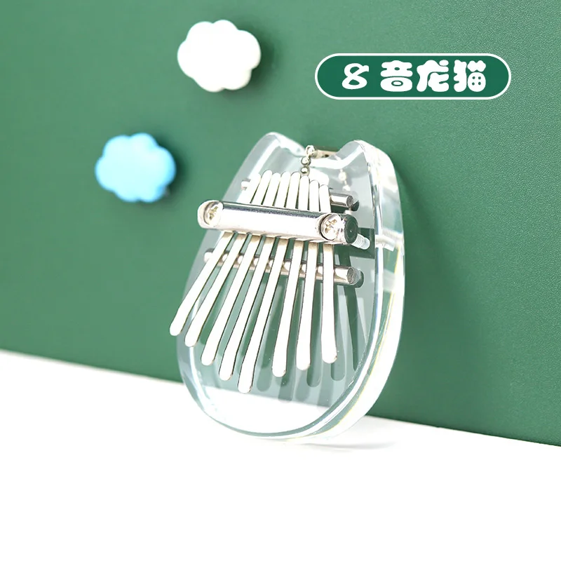 Cartoon Thumb Piano Kalimba Girl Birthday Gift Children Finger Piano Gift 2021 New Model