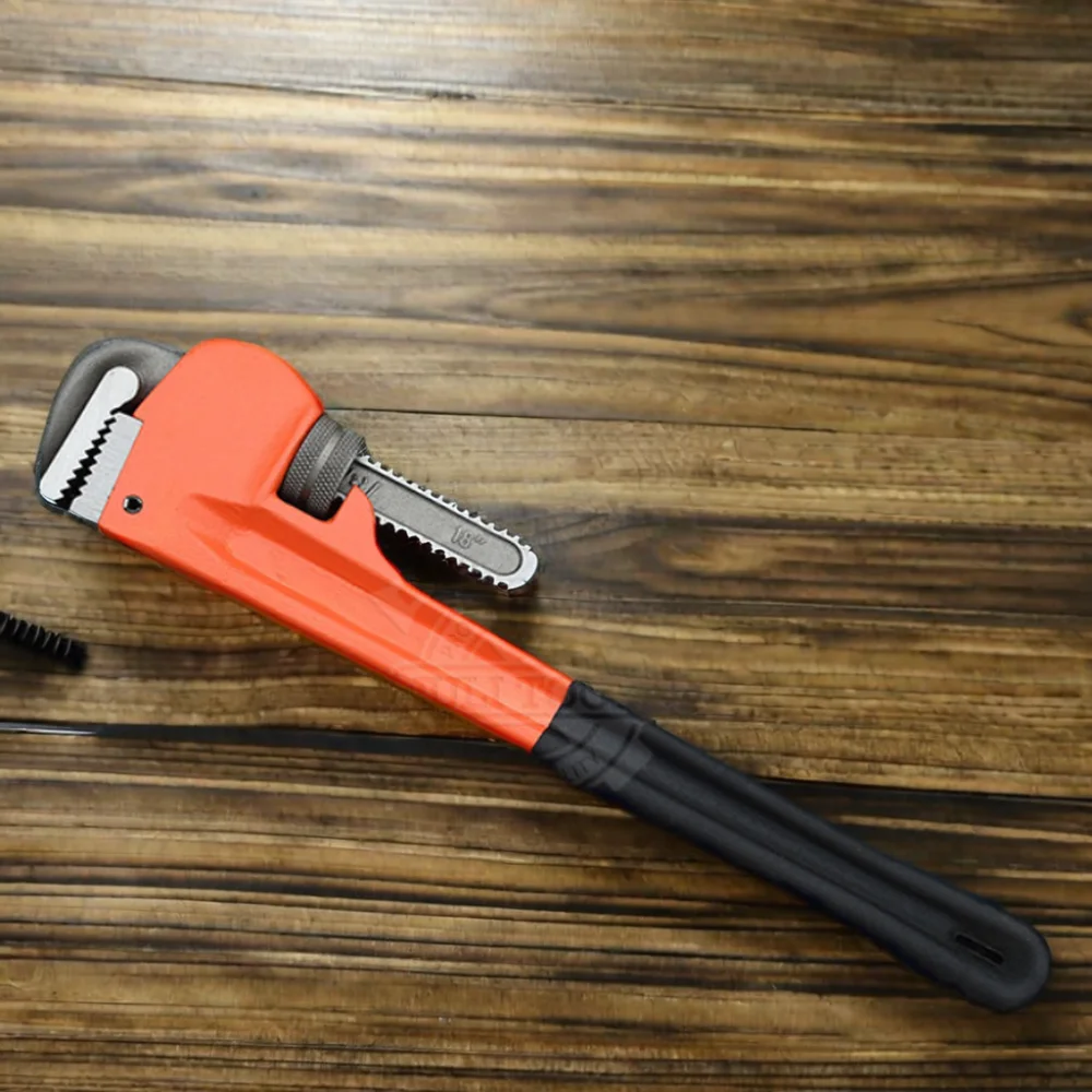 Stillson Type Heavy Duty Carbon Steel Pipe Wrench Customizable OEM Hand Tool