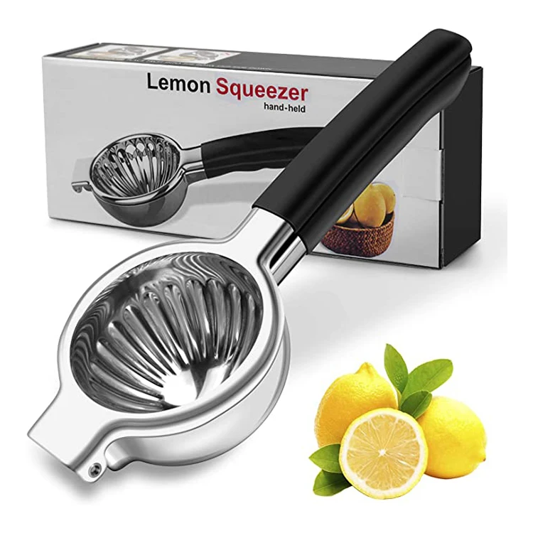Professional Orange Lime Squeezer Hand Fruit Juicer Manual Lemon Squeezer Stainless Steel Juicer Squeezer