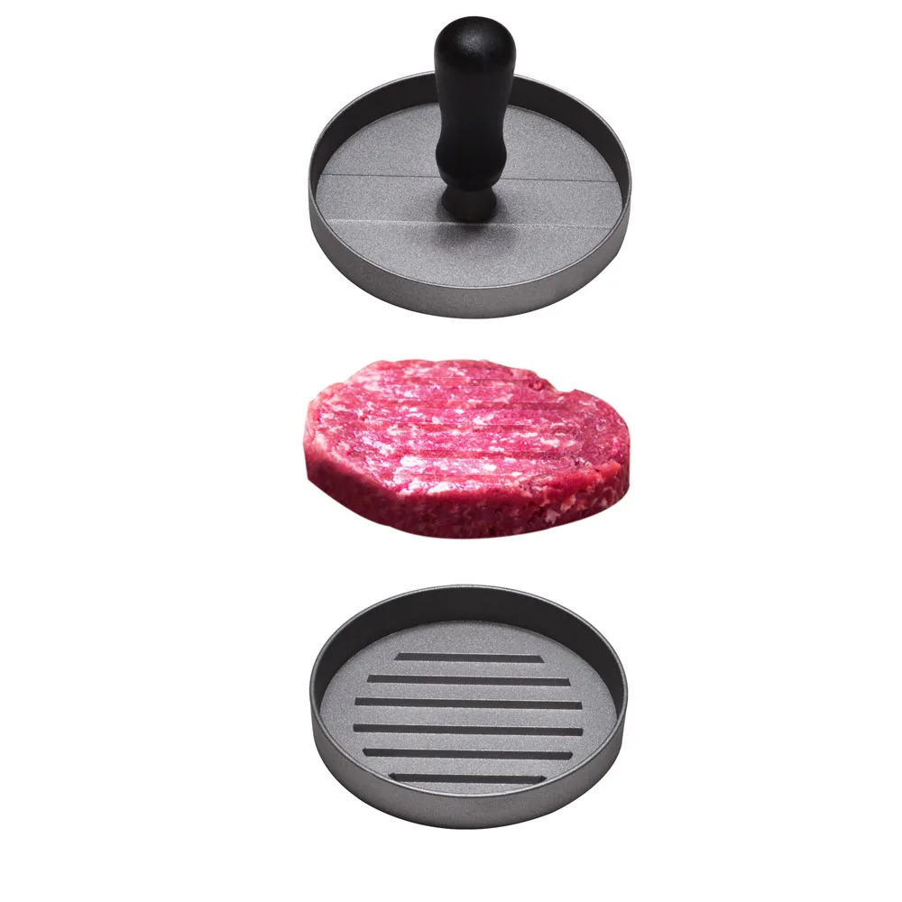 1pc 1pc hamburger meat pressing plate kitchen hamburger meat pressing machine mould manual non stick meat pie pressing