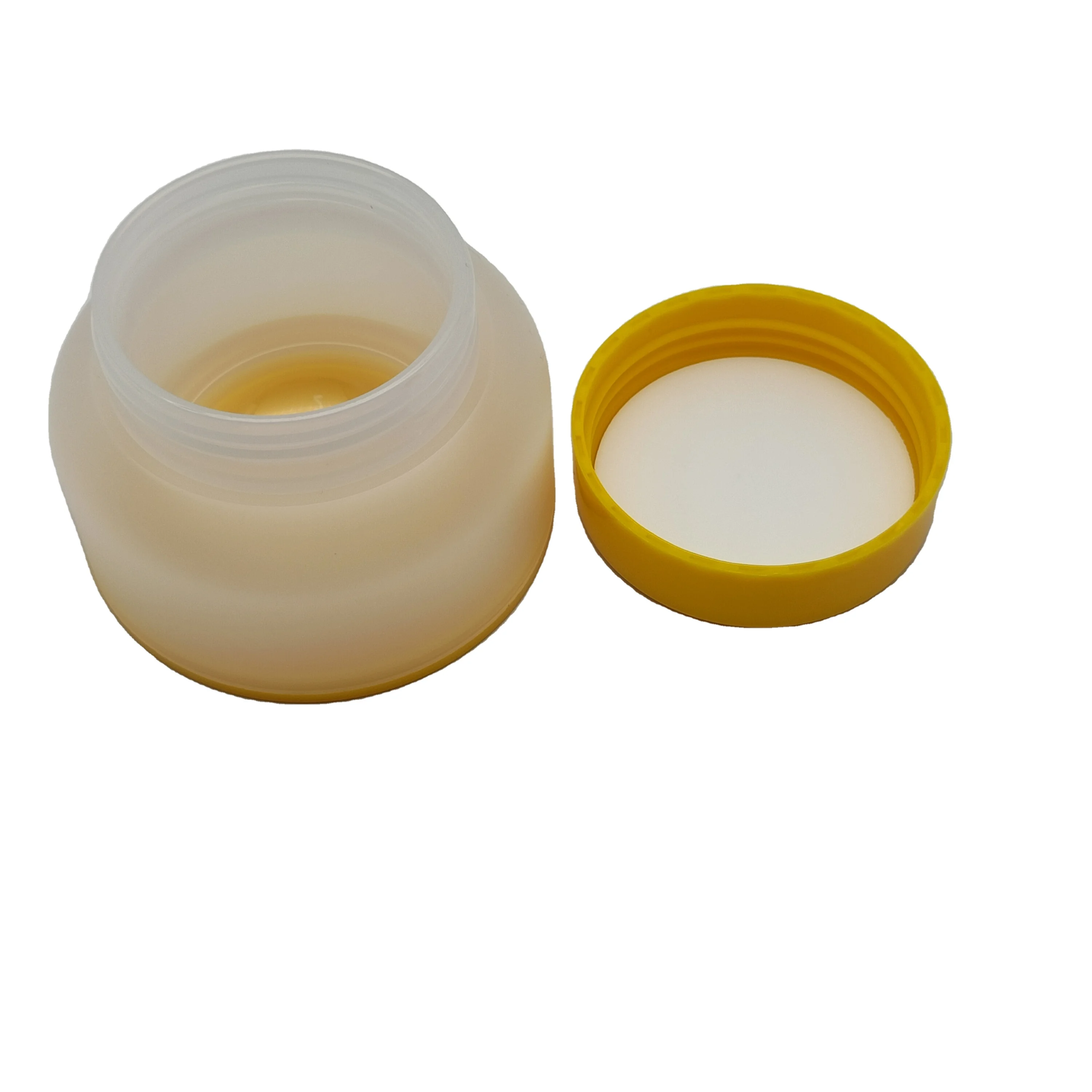 low moq cosmetics packaging 50 g plastic pot eye cream jar