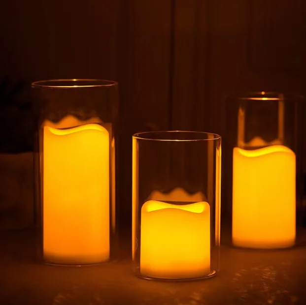 Custom Glass Jars Candle Green Candle Jars Scented Candles In Glass Jar