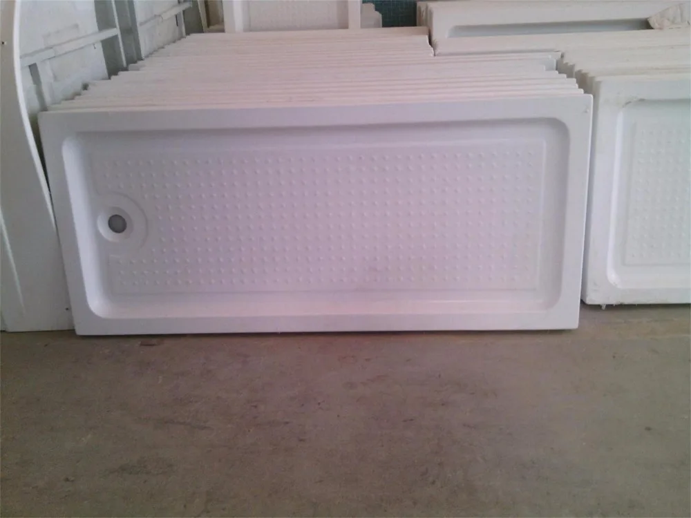 KMRY Customizable Size Rectangle Acrylic Bathroom Shower Base,Rectangle Bathroom Shower Tray For Shower Enclosure Room