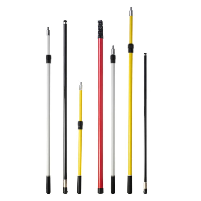 20FT aluminium window handle profile twist lock aluminium telescopic pole tube
