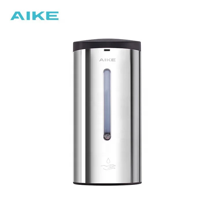 
AK1205 Infrared Touch-Free Stainless Steel 700ml automatic soap liquid dispenser for Store entrance 