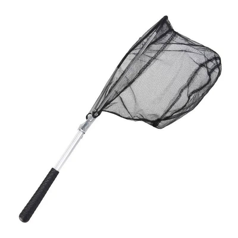 New Portable Non Slip Waterproof Durable Easy Clean Grip Silicone Fishing Landing Net