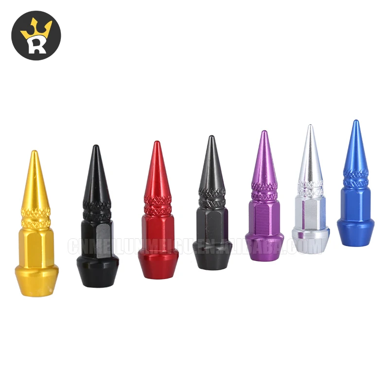 Original manufacturer custom tire valve caps  Car tire valve/ spiked tire valve/ tire tube valve cap 45mm