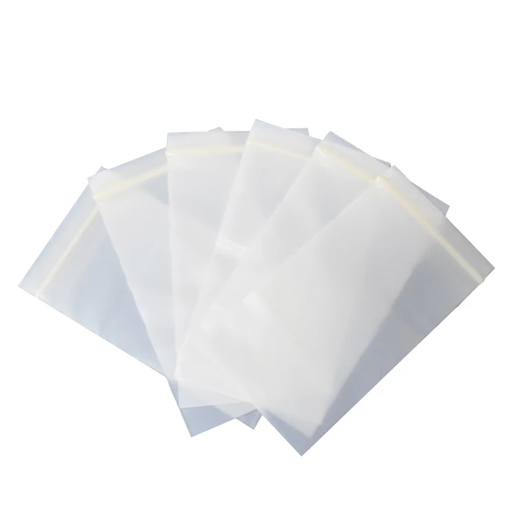 Fully Bio-based Biodegradable Ziplock Bag Zipper Bone Strip PLA Plastic Bag Compostable Clothing Decoration Packaging Bag