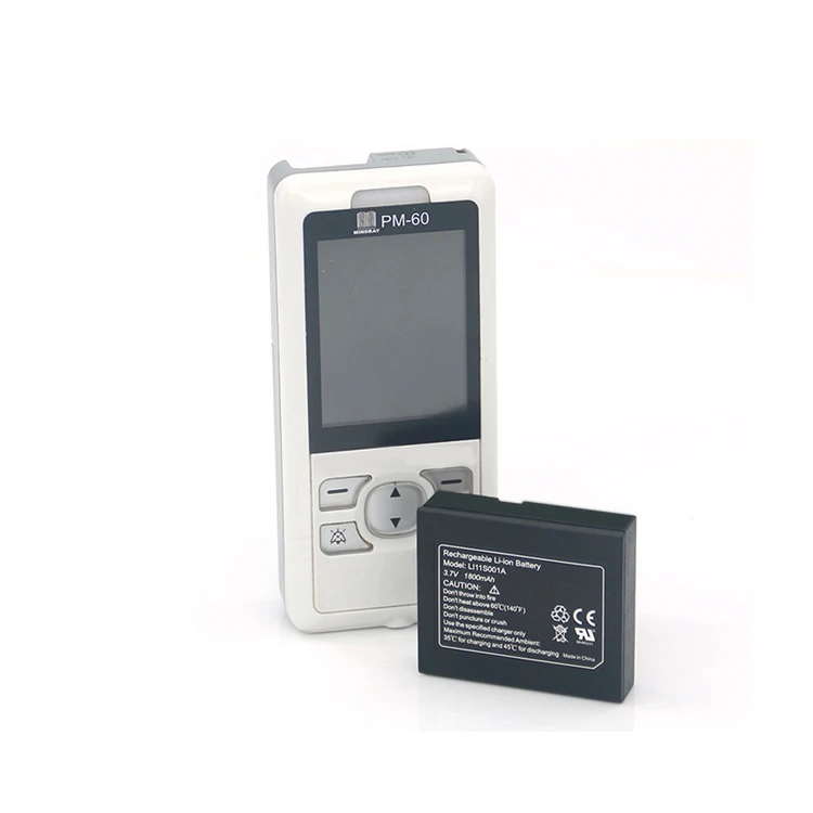 Factory supply compatible Mindray PM60 rechargeable 3.7v Li-ion battery