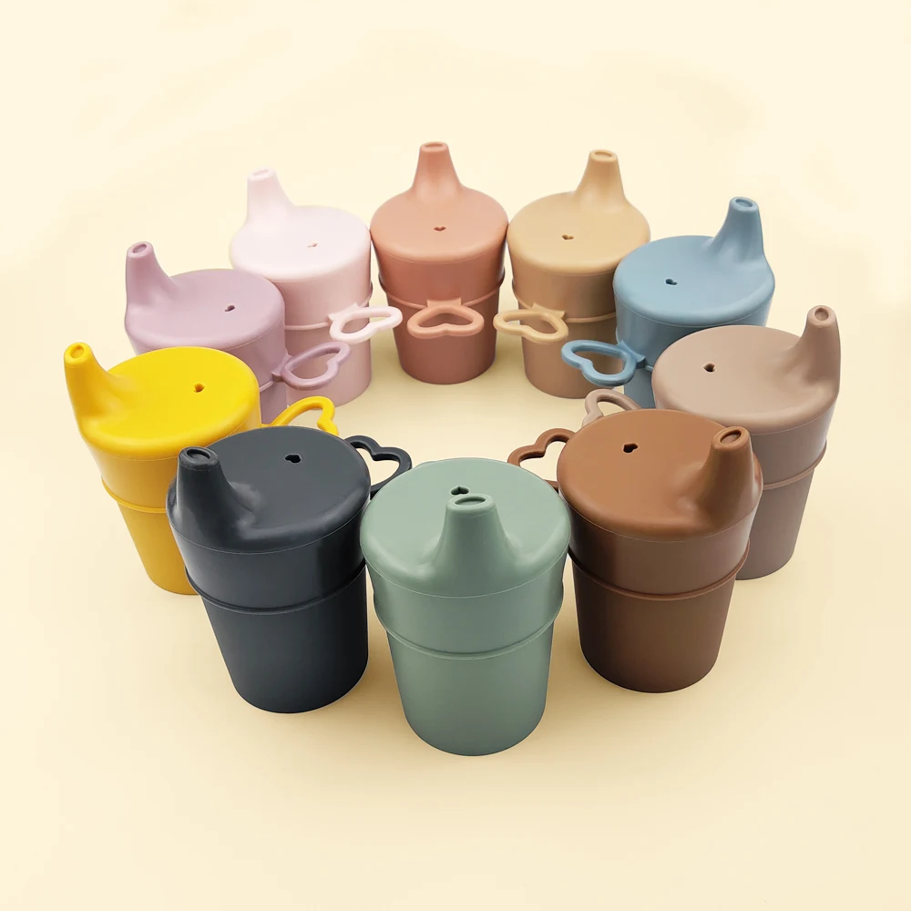 2021  Food Grade Non-toxic Silicone Bottle Water Cup Silicone Baby Cup