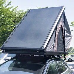 Hot Selling Wholesale Outdoor Tent High Quality Aluminum Triangle Outdoor Car Roof Tent Hard Shell Automatic Camping Tent