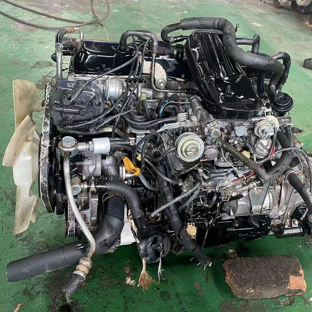 Used genuine 1RZ complete engine assy 2.0L 4 cylinder gasoline engine with gearbox in stock